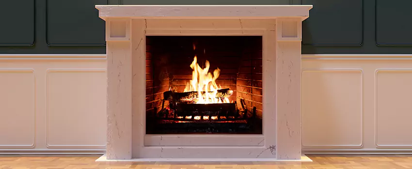 Decorative Electric Fireplace Installation in El Dorado Hills, California