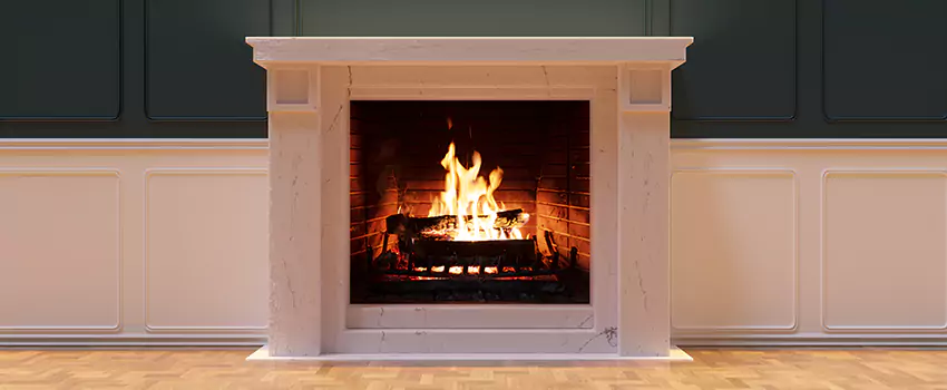 Open Flame Wood-Burning Fireplace Installation Services in El Dorado Hills, California