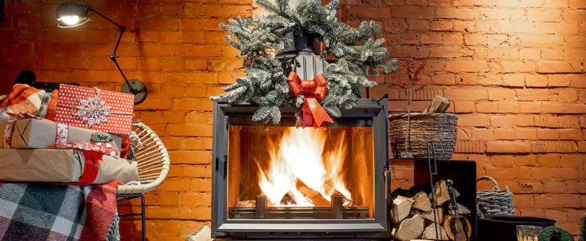 Travis Industries Linear Gas Fireplace Installation in El Dorado Hills, California