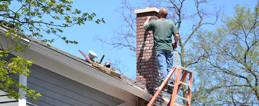 Vinyl and PVC Chimney Flashing Installation in El Dorado Hills, CA