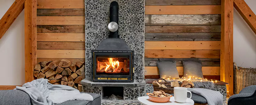 Thelin Hearth Products Direct Vent Gas Stove Fireplace Inspection in El Dorado Hills, California